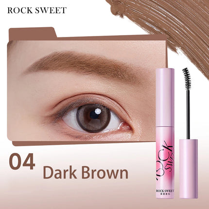 ROCK SWEET Velvet Mist Eyebrow Dye Cream Quick-drying Waterproof Natural Non-smudge Easy-to-color Eyebrow Tint For Beginner