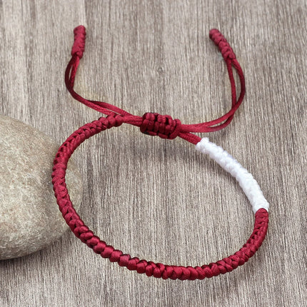 Handmade Countries Flag Color Bracelet Green White Red Rope Italy Mexico Ireland Bangles Adjustable Size Bracelets Couple Gift
