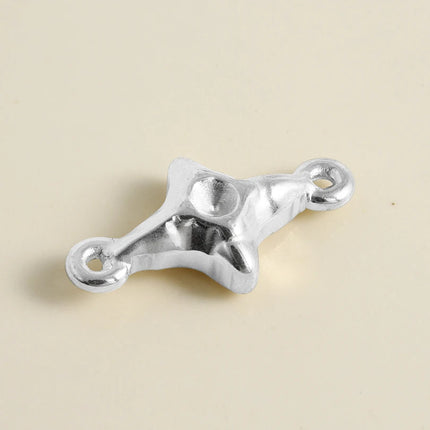 5pcs Kawaii Charm Flower Star Crab Stainless Steel Pendants For Jewelry Making Supplies Assorted Mini Charms In Bulk DIY Finding