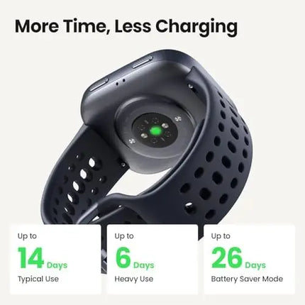 Amazfit Bip 6 Smart Watch, 5ATM Waterproof GPS Heart Rate SpO₂ Sleep Monito 14 Days Battery Sports Fitness Watch For Men Women