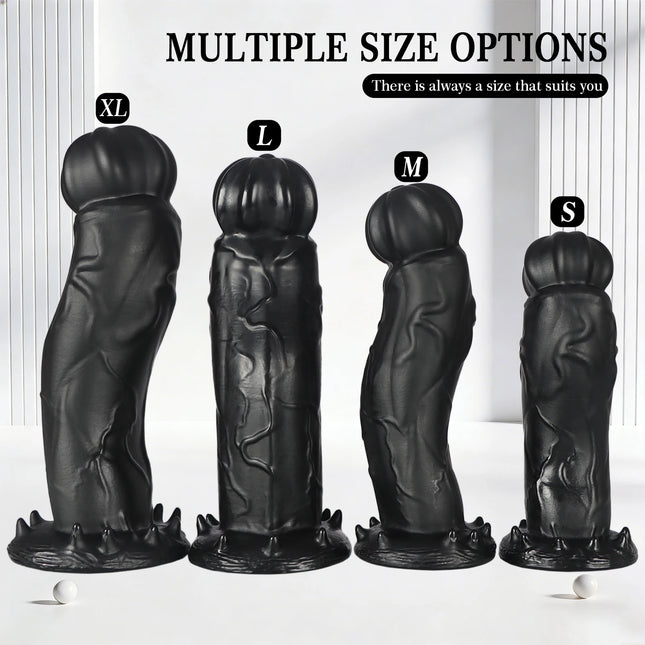 Huge Pumpkin Anal Plug Monster Fisting Anus ButtPlug Big Anal Dilator Training Huge Anal Plugs Adult Sex Toys for Women Men Gay