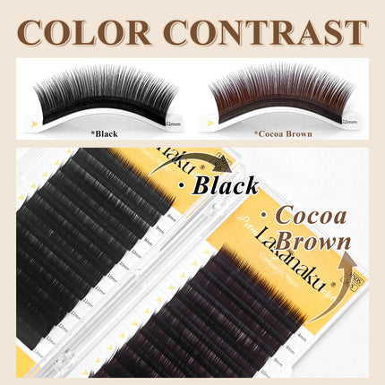 UJ LJ Pre-Bundled Spike Lashes Camellia Eyelashes Automatic Flowering Eyeash Extensions Blooming Lash LB UB Lash Tray All Size