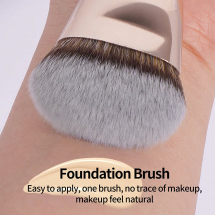 MAANGE Contoured Foundation Brush Foundation Makeup Brushes Face Brush For Liquid Or Cream Foundations Makeup Tool for Beauty