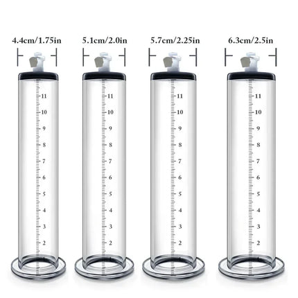 Vacuum Penis Enlargement Acrylic Penis Pump Accessories Device Masturbation Vacuum Pump Flange Pump Penis Cylinder Set Sex Toys