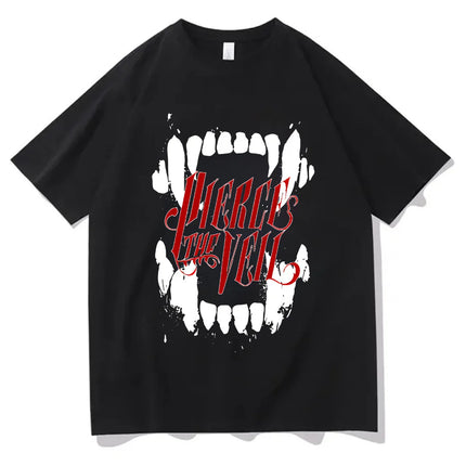 pierce the veil Pure Cotton EU size t-shirts anime men t-shirts y2k designer Japanese male clothes