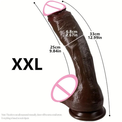 Super Long Skin Dildo Silicone Penis Realistic Cock For Women Masturbator Makeup Penetration Anal Strapon Dick Adults Sex Toys
