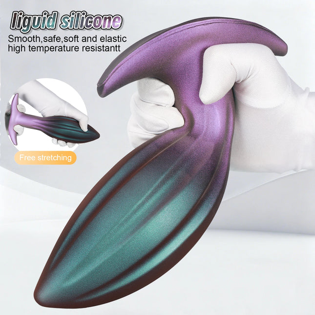 Wearable Anal Butt Plugs Soft Silicone Tail Butt Plug Prostate Massager Butt Anal Dilator Training Dildo Sex Toys For Women Men