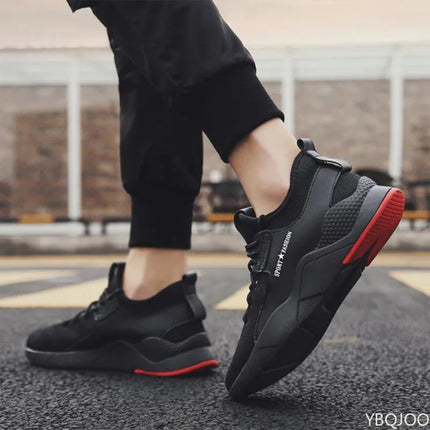 Large Size Autumn Fashion New Item Breathable Casual Comfortable Men's Versatile Lightweight Flat Sports Shoes