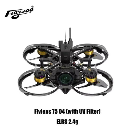 Flylens 75 HD O4 Wide 2S Whoop FPV Drone - High Definition Drone for Racing And Action Sports