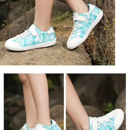 Children's Wide Version Barefoot Shoes Boys And Girls Anti Slip Baby Shoe Childrens Sport Shoe Zero-Drop Healthy Sole Breathable