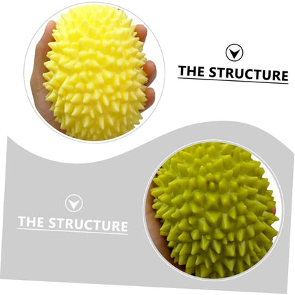Soft Durian Squishy Stress Balls Squeeze Toys Stretchy Fruit Stress Relief Squeeze Ball Squishy Fidget Toy for Adults Kids