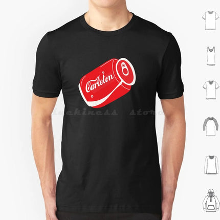Carleton Coke Can T Shirt Big Size 100% Cotton Coke Carleton Carleton University