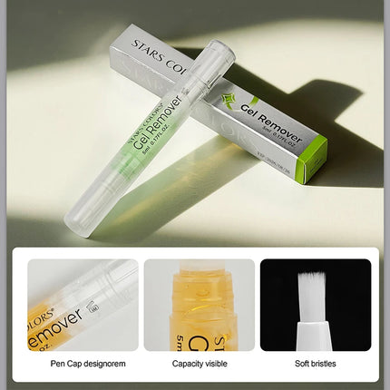 Eyelash remover pen  non irritating and alcohol free 5ml/0.17fl.oz  each easy to carry and use contain 3 flavor to choose