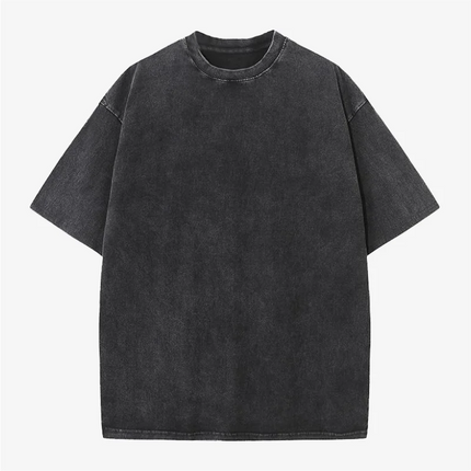 Custom T-shirt free print logo images vintage wash design tees pure cotton cultural shirts men's women's batik wax print Fabric