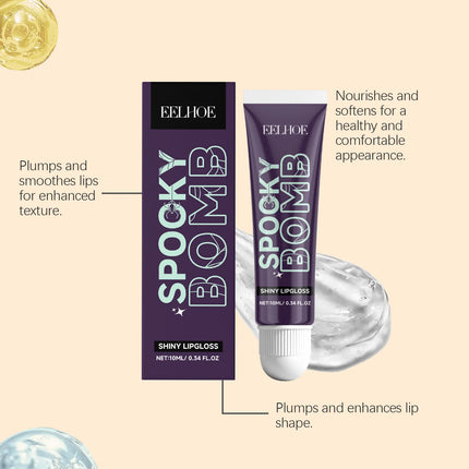 Shining Lip Balm Deeply Nourishing Remove Dead Skin Keep Lips Moist Prevent Drying and Cracking Moisturizing Lip Skin Care Cream
