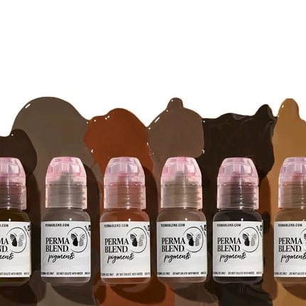 Premium Permanent Makeup Pigments Eyebrows Tattoo Inks Microblading Professional Beauty Body Art Perma Blend Pure Plant Inks