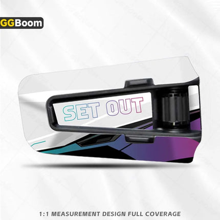 For Cardo EDGE cardo edge Motorcycle Bluetooth Headset Sticker Earphone Protection Decals Scratch-Resistant Waterproof