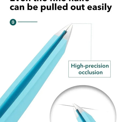 MR.GREEN  Eyebrow Tweezer Colorful Hair Beauty Fine Hairs Puller Stainless Steel Slanted Eye Brow Clips Removal Makeup Tools