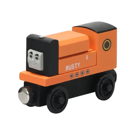 Thomas and Friends Wooden Train Pocket Toy Gold Diesel Molley Lady Toby Rail Train Model Pocket Toys For Children Birthday Gifts