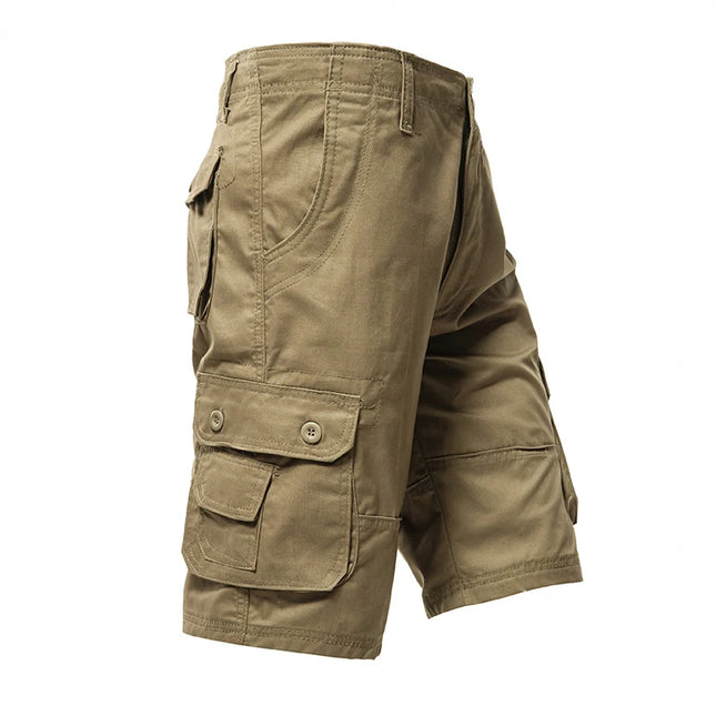 Men's Cargo Shorts Big Size Sports Knee Shorts Classic Short Pants Streetwear Hip Hop Straight Loose Pants
