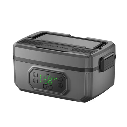 2026 Rechargeable Wireless Heated Lunch Box, No Water Needed, Large Capacity, Portable Electric Bento Box