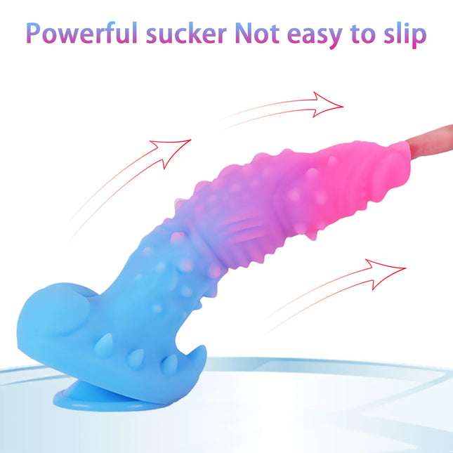 Silicone Soft Big Large Monster Dildo Penis Thick Small Can Strap on Anal Alien Dildo Suction Cup Dildos Sex Toys for Women Men