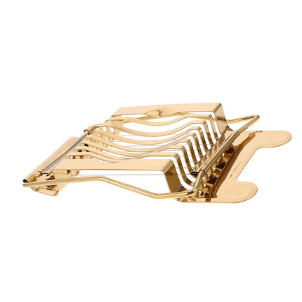Egg Slicer Fruit and Cutting Gadget for Fruits Vegetables Separator Tool Golden All Purpose