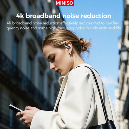 [HD Touchscreen]MINISO MS188 AI Translation Earbuds Bluetooth Earphones Wireless Headphones Ultra-long battery life