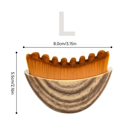 Face Lymphatic Drainage Massager Brush for Contouring Dry Brushing Chin Sculpting Skin Relief And Fatigue Reduction Tool