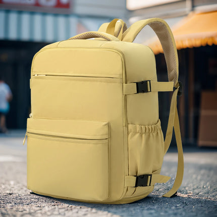 Cross-Border Travel Backpack for Men and Women, Large Capacity Shoe Compartment Luggage Bag, Computer Business Bag, Student School Bag, Commuting Bag