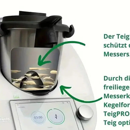Thermomix TM5 TM6 dough protection cover, mixer blade safety protection device, anti splash accessories, kitchen baking tools
