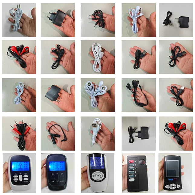 Electro Shock Wire For Strongest BDSM Power Box,Electric Stimulate Massage Therapy Power Host,Medical Couple Sex Toy Accessories