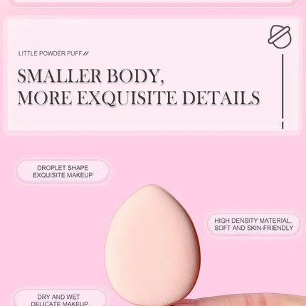 5/10PCs mini finger puff Foundation small air cushion powder sponge face concealer BB cream cosmetic applicator makeup tools