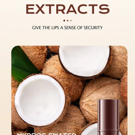 Coconut Oil Remove Dark Lip Balm Fast Lighten Pink Lip Exfoliating Fade Lip Line Dead Skin Moisturizing Korean Lips Care Product