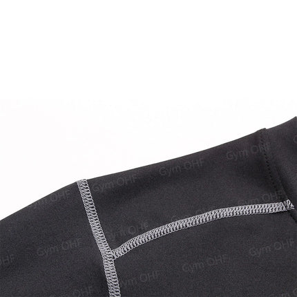 Men T Shirt Running Quick-Dry Shirts Men Compression T-Shirts Sportswear Gym Rash Guard Boxing Training Jiu Jitsu Bjj Sports Top