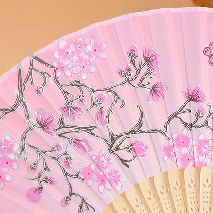 Silk Folding Fan / Éventail Pliant Soie