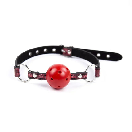 Ball for Men Women Slave Head Leather Bdsm Couples Flirt Erotic Costumes Adjustable Bondage Strap Harness Mouth Gag Fetish