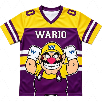 Men Women Super Mario Bros Yoshi Peach T Shirt Parents Kids Summer T-Shirt Children Short Sleeve Cartoon Top For Anime Fans Gift