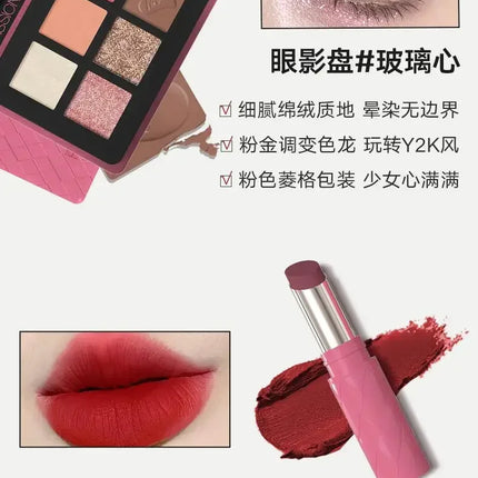 Passional Lover Makeup Cosmetics Set Foundation+eyeshadow+lipstick Long-lasting Moisturizing Waterproof for Women Beauty Makeup