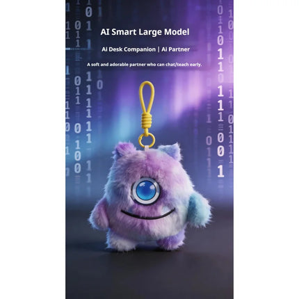 Ai Smart Voice Dialogue Toy Led Eye Emotional Companion Electronic Pet Robot Doll Desk Companion Home Office For Adult Gift Toy
