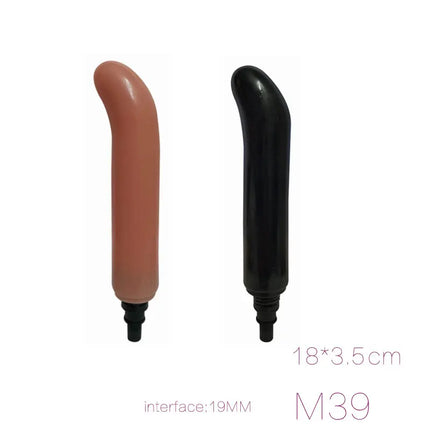FREDORCH Sex Machine Attachments Fascia Gun Massage Head to Silicone Dildo Sex Toys for Men Women Vibrators Penis Masturbation