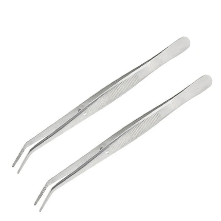 10 20PCS Stainless Steel Dental Cotton Tweezers Filling Clip Nail Art Nippers for Professional Medical Surgical Instruments