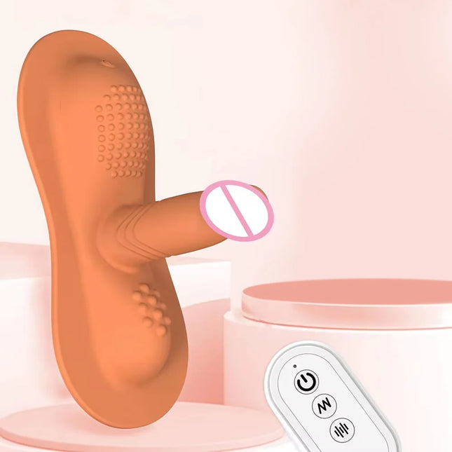 Big Sit and Ride Vibrators Dildo with 10 Vibrating Modes Remote Control Clit Anal G Spot Stimulator Adult Sex Toy for Women Man