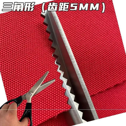 Stainless Steel Pinking Shears Comfort Grip Handled Professional Crafts Dressmaking Zig Zag Cut Scissors Sewing Scissors Fabric