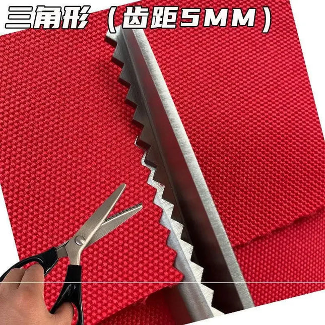 Stainless Steel Pinking Shears Comfort Grip Handled Professional Crafts Dressmaking Zig Zag Cut Scissors Sewing Scissors Fabric