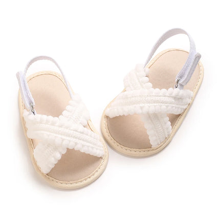 Baby Boys Girls Summer Sandals 0-12 Months First Walkers Soft Sole Breathable Casual Comfortable