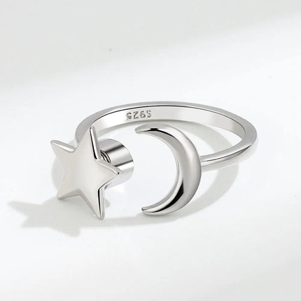 VENTFILLE 925 Sterling Silver Sunflower Diamond Zircon Rotatable Ring For Women Gift Relieve Stress Ring Jewelry Wholesale