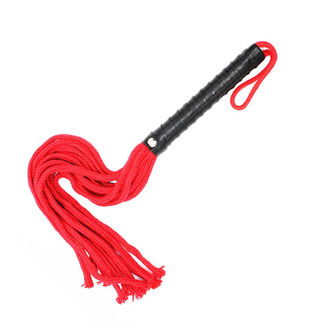 49CM BDSM Whips Adult Sex Toys Black Red Leather Handle Flogger Bondage Play Gear 18+ Ridding Crop Sex TOY For Couple GAMES