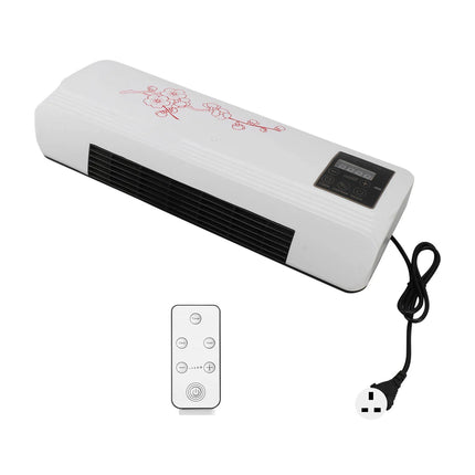 Electric Heater Air Conditioner Fan Natural Heating Wall Mounted Temperature Protection Timer Air Natural Heater