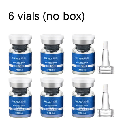GHK-Cu Blue Copper Peptide Freeze-Dried Powder Essence Deep Hydration Firming Restore Skin Elasticity Rejuvenating Skin Care